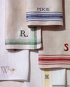 Tea Towel Napkins