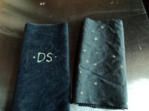 Upcycled Denim Napkins